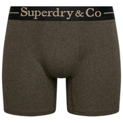 Superdry & Co Paquete triple de calzoncillos - Marrón Marga/Marrón Grano/Tan Marga