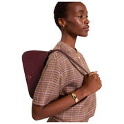 Ted Baker Bolso De Hombro Curlo Con Detalle De Lazo - Rojo Oscuro