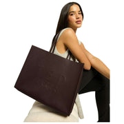 Bolso Iconna extra grande Iconna Webbing de Ted Baker - Marrón chocolate