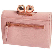 Ted Baker Bolso pequeño de cuero Roosa con pompón - Rosa