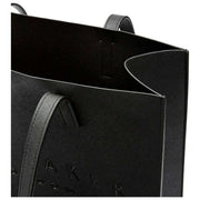 Bolso Icon grande Soocon Crosshatch de Ted Baker - Negro