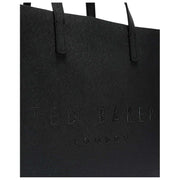 Bolso Icon grande Soocon Crosshatch de Ted Baker - Negro
