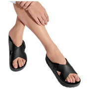 Totes SOLBOUNCE Bounce Sandalias con hebilla delantera cruzada - Negro