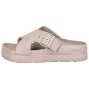 Sandalias SOLBOUNCE Bounce con hebilla cruzada en la parte delantera - Taupe Beige