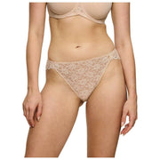 Triumph Amourette Braguitas Tai de pernera alta - Beige piel