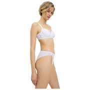 Triumph Braguitas Tai de pernera alta Amourette - Blanco
