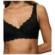 Triumph Sujetador de encaje con relleno y aros Amourette - Negro