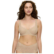 Triumph Sujetador de encaje con relleno y aros Amourette - Beige piel