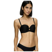 Triumph Pure Micro Sujetador con tirantes desmontables - Negro