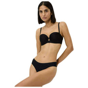 Triumph Pure Micro Sujetador con tirantes desmontables - Negro