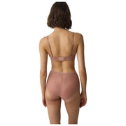 Braguitas largas transparentes Triumph Signature - Beige almendra tostada