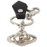 Vivienne Westwood Llavero Orbe 3D - Negro/Plata