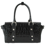 Vivienne Westwood Bandolera Bettina Emboss Croc Mini - Negro