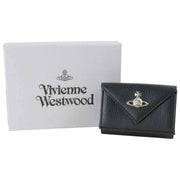 Vivienne Westwood Monedero tipo billetera tipo sobre - Negro