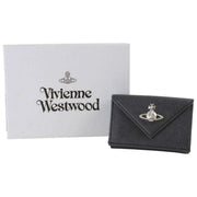Vivienne Westwood Cartera tipo billetera de saffiano con sobre - Negro