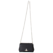 Vivienne Westwood Bolso pequeño Hazel Saffiano - Negro