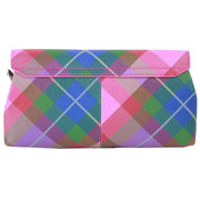 Vivienne Westwood Saffiano Print Mini Pouch Chain Bag - Candy Tartan Pink