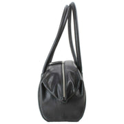 Vivienne Westwood Bolso de viaje pequeño Shirley de cuero flexible - Negro
