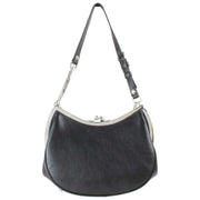 Vivienne Westwood Bolso De Mano De Cuero Flexible Con Monedero - Negro