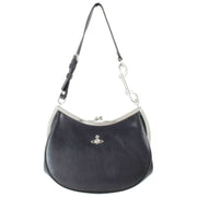 Vivienne Westwood Bolso De Mano De Cuero Flexible Con Monedero - Negro