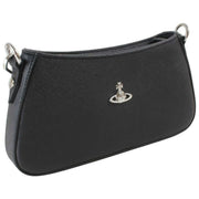 Vivienne Westwood Bolso de hombro Tasha Saffiano - Negro