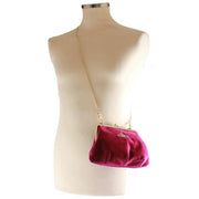 Vivienne Westwood Velvet Granny Frame Purse - Purple