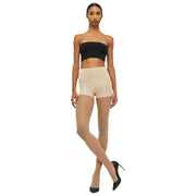 Medias superiores de control Wolford Individual Ultra Sheer 10 Denier - Beige cosmético