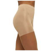 Medias superiores de control Wolford Individual Ultra Sheer 10 Denier - Gobi Beige