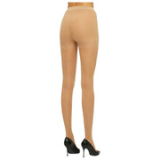 Medias con sujeción para piernas Wolford Miss W 30 Denier - Gobi Beige