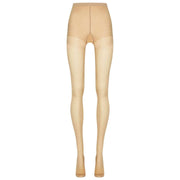 Medias con sujeción para piernas Wolford Miss W 30 Denier - Gobi Beige
