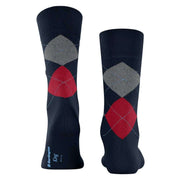 Burlington King Socks - Marine Navy