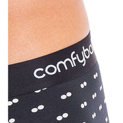 Comfyballs Cotton Regular Boxer - Black/White