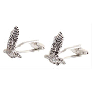 David Van Hagen Game Bird Cufflinks - Silver