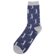 David Van Hagen Golfer Socks - Blue/Grey