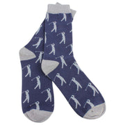 David Van Hagen Golfer Socks - Blue/Grey