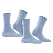 Esprit Basic Easy 2 Pack Socks - Jeans Blue