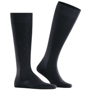 Falke Energizing Cotton Knee High Socks - Black