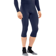 Falke Maximum Warm 3/4 Training Tights - Space Blue