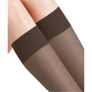 Falke Pure Matt 20 Denier Knee High Stockings - Brenda Brown