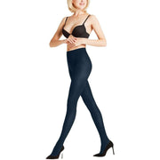 Falke Seidenglatt 40 Den Tights - Marine Navy