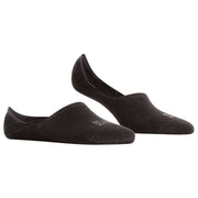 Falke Step High Cut No Show Socks - Black