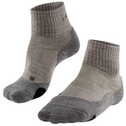 Falke TK2 Explore Wool Short Socks - Kitt Mouline Brown