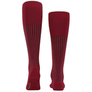 Falke Uptown Tie Knee High Socks - Scarlet Red