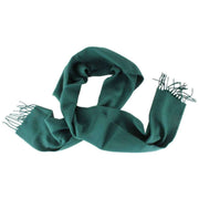 Locharron of Scotland Plain Lambswool Scarf - Bottle Green