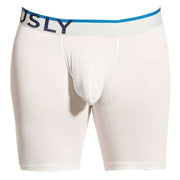 Obviously Everyman AnatoMAX Boxer Breif 6inch Leg - White