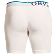 Obviously Everyman AnatoMAX Boxer Breif 6inch Leg - White