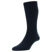 Pantherella Seaford Organic Cotton Socks - Navy
