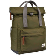 Roka Canfield B Small Sustainable Nylon Backpack - Military Green