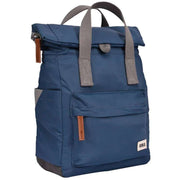 Roka Canfield B Small Sustainable Nylon Backpack - Pacific Blue