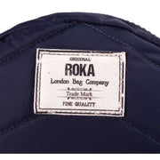 Roka Paddington B Small Sustainable Nylon Crossbody Bag - Midnight Blue